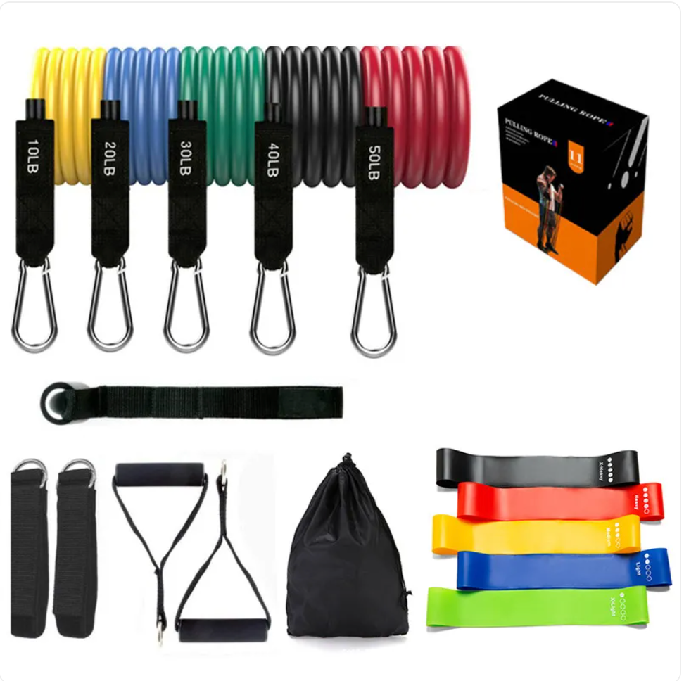 Latex Resistance Bands for Yoga & Stretch Training