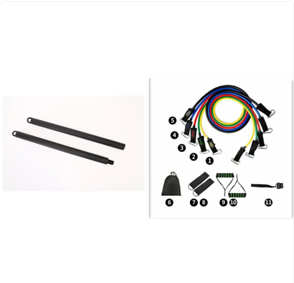 Latex Resistance Bands for Yoga & Stretch Training